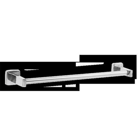 AJW AJW UX132-BF-36 Round Bright Towel Bar 36 In. L - Surface Mounted UX132-BF-36